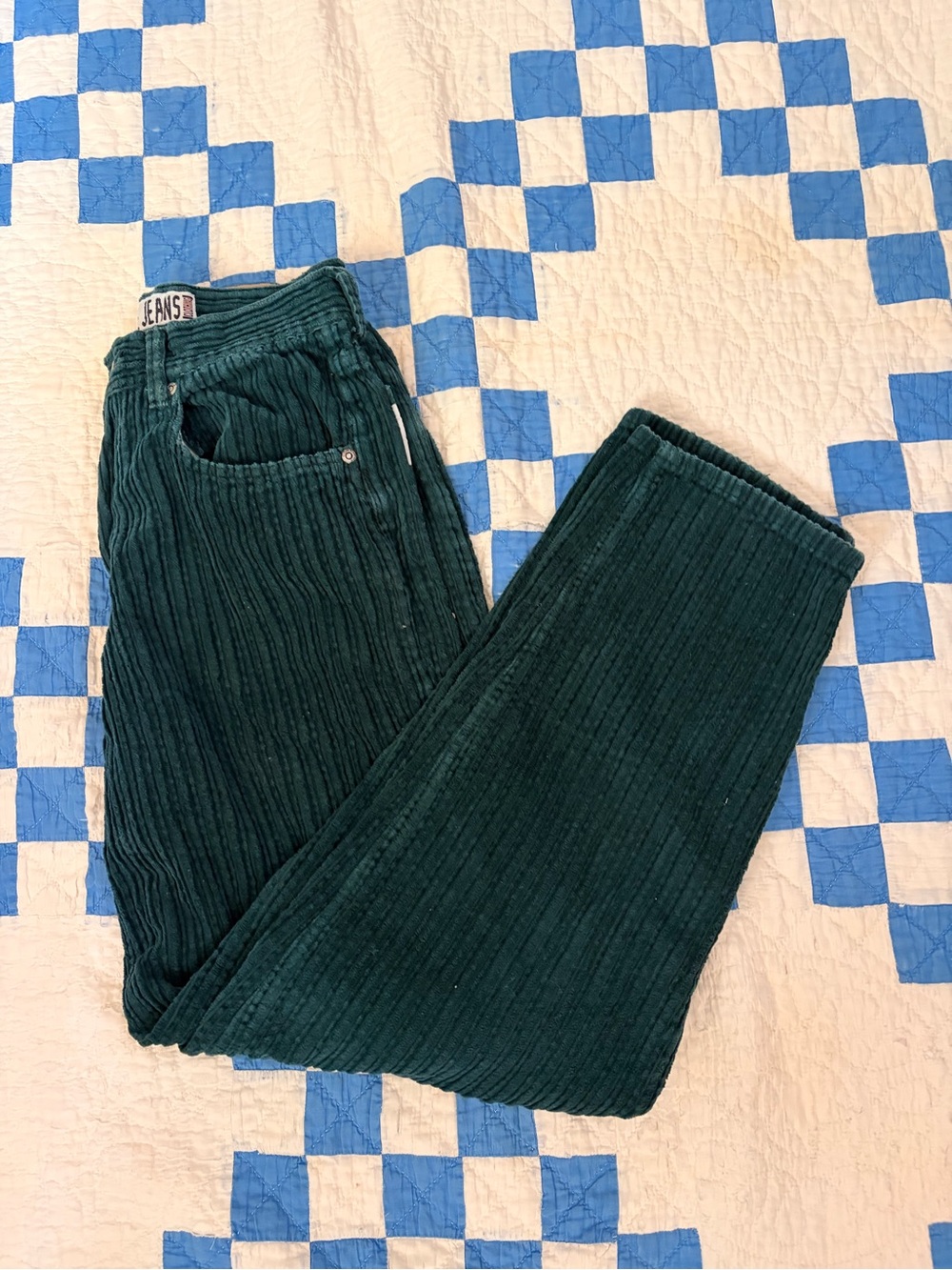 Vintage corduroy straight leg pants